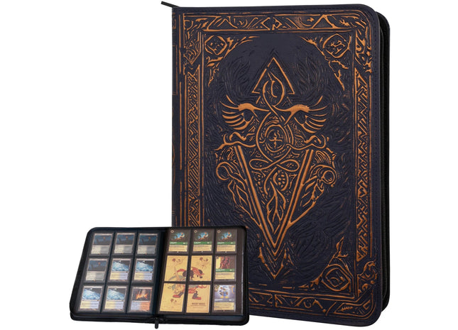 Lynx Accessories: TCG Faux-Leather Trading Card Binder - Blue Gamers Guild AZ Lynx Accessories: TCG Faux-Leather Trading Card Binder - Blue Gamers Guild AZ