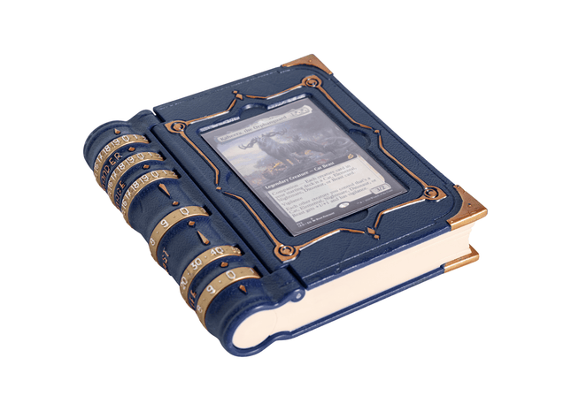 Gamers Guild AZ Lynx Accessories MTG Commander Codex - Blue (Pre-Order) Quartermaster Direct