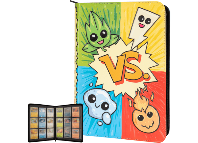 Gamers Guild AZ Lynx Accessories TCG Faux-Leather Battle Time Trading Card Binder - Large Version (Pre-Order) Quartermaster Direct