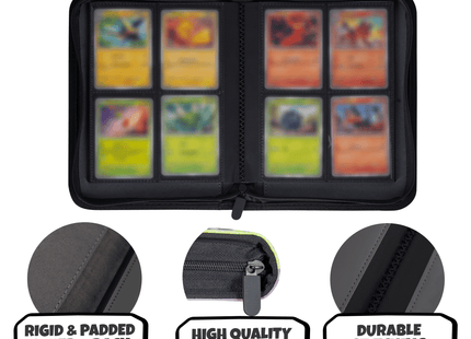 Gamers Guild AZ Lynx Accessories TCG Faux-Leather Battle Time Trading Card Binder - Small Version (Pre-Order) Quartermaster Direct