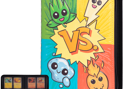 Gamers Guild AZ Lynx Accessories TCG Faux-Leather Battle Time Trading Card Binder - Small Version (Pre-Order) Quartermaster Direct