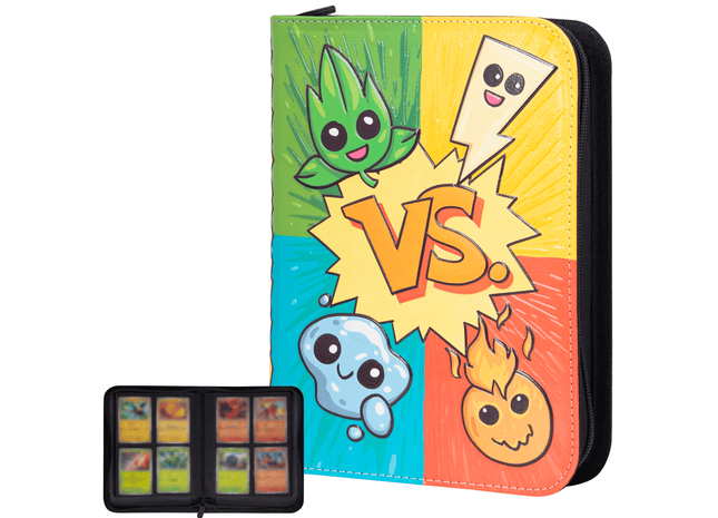 Gamers Guild AZ Lynx Accessories TCG Faux-Leather Battle Time Trading Card Binder - Small Version (Pre-Order) Quartermaster Direct