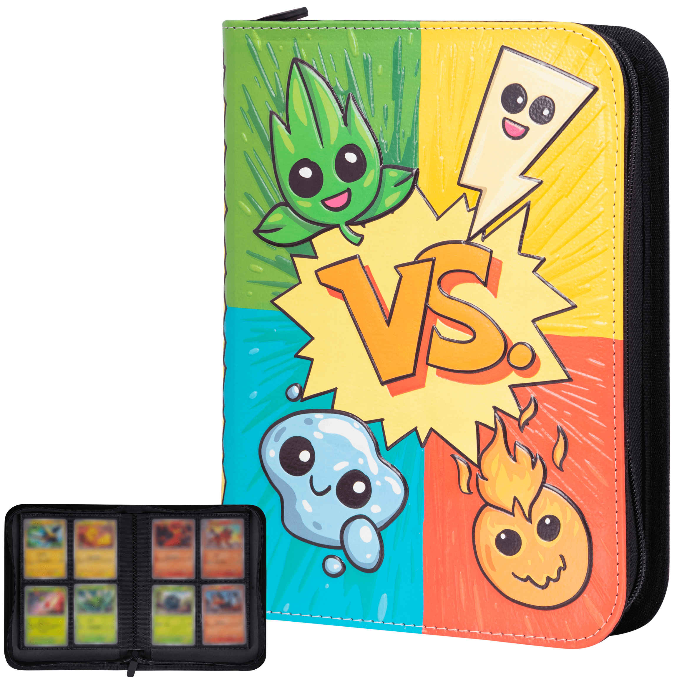 TCG Faux-Leather Battle Time Trading Card Binder - Small Version Gamers Guild AZ TCG Faux-Leather Battle Time Trading Card Binder - Small Version Gamers Guild AZ