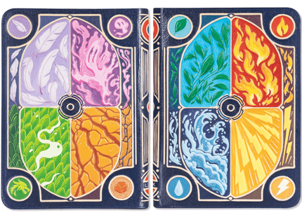 Gamers Guild AZ Lynx Accessories TCG Faux-Leather Elemental Trading Card Binder (Pre-Order) Quartermaster Direct