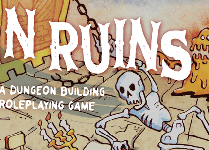Gamers Guild AZ M. Allen Hall In Ruins: A Dungeon Building Game (Pre-Order) ACD Distribution