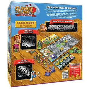 Gamers Guild AZ Maestro Media Clash of Clans: The Epic Raid - Clan Wars Expansion (Pre-Order) Asmodee