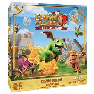 Gamers Guild AZ Maestro Media Clash of Clans: The Epic Raid - Clan Wars Expansion (Pre-Order) Asmodee