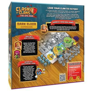 Gamers Guild AZ Maestro Media Clash of Clans: The Epic Raid: Dark Elixir Expansion (Pre-Order) Asmodee