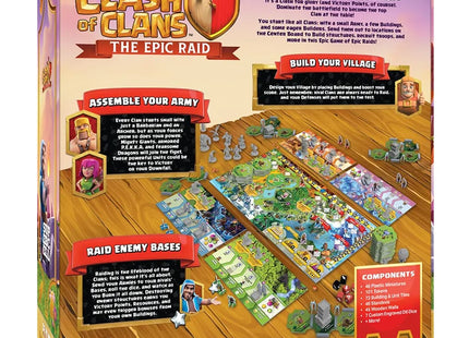 Gamers Guild AZ Maestro Media Clash of Clans: The Epic Raid (Pre-Order) Asmodee