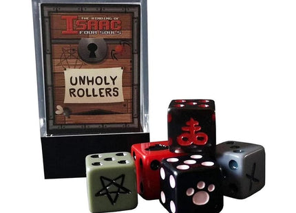 Gamers Guild AZ Maestro Media The Binding of Isaac: Four Souls: Unholy Rollers Dice (Pre-Order) GTS