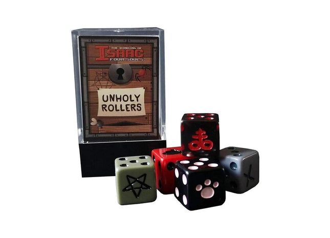 Gamers Guild AZ Maestro Media The Binding of Isaac: Four Souls: Unholy Rollers Dice (Pre-Order) GTS