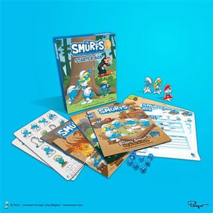 Gamers Guild AZ Maestro Media The Smurfs Roleplaying Game: Starter Box (Pre-Order) Asmodee