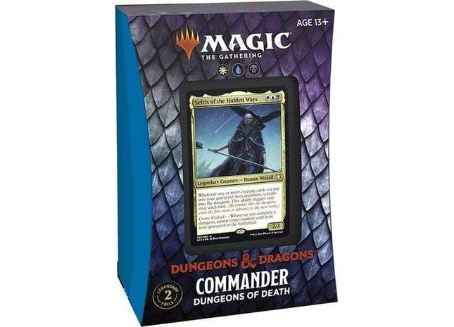 Gamers Guild AZ Magic: The Gathering Magic: the Gathering: Adventures in the Forgotten Realms - Dungeons of Death Commander Deck Old Magic