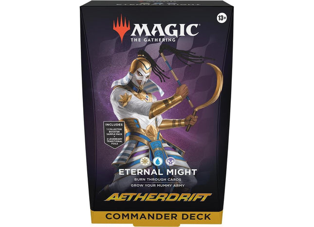 Gamers Guild AZ Magic: The Gathering Magic the Gathering: Aetherdrift Commander Eternal Might Booster Pack