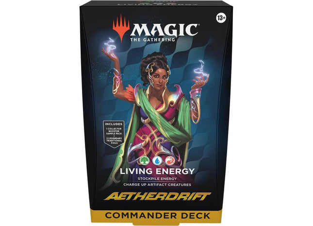 Gamers Guild AZ Magic: The Gathering Magic the Gathering: Aetherdrift Commander Living Energy Booster Pack