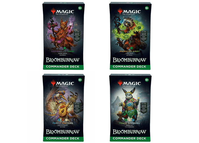 Gamers Guild AZ Magic: The Gathering Magic the Gathering: Bloomburrow - Commander Deck 4(ct) (Pre-Order) GTS