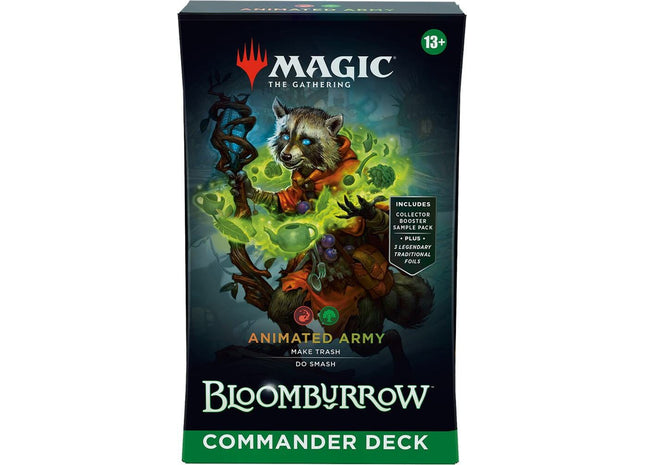 Gamers Guild AZ Magic: The Gathering Magic the Gathering: Bloomburrow - Commander Deck - Animated Army Magic: The Gathering