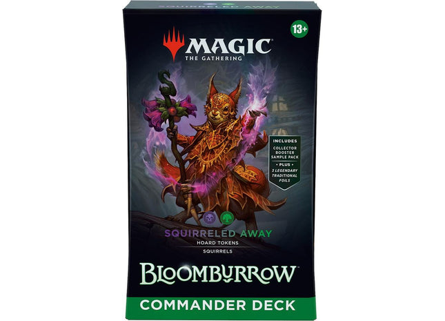 Gamers Guild AZ Magic: The Gathering Magic the Gathering: Bloomburrow - Commander Deck -  Squirreled Away Magic: The Gathering