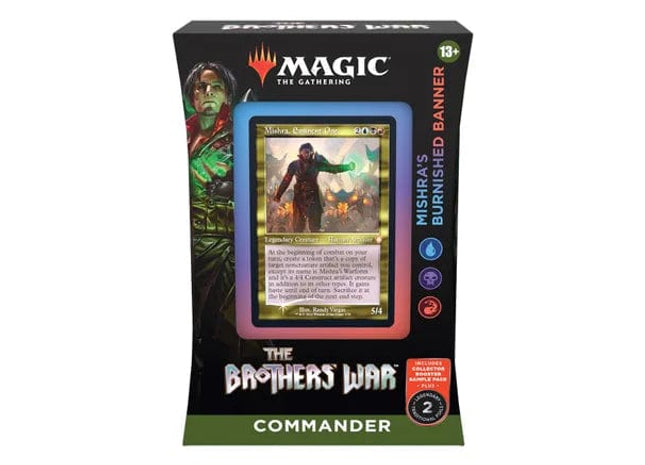 Gamers Guild AZ Magic: The Gathering Magic: the Gathering: Brothers' War Commander Deck - Mishra's Burnished Banner Magic: The Gathering