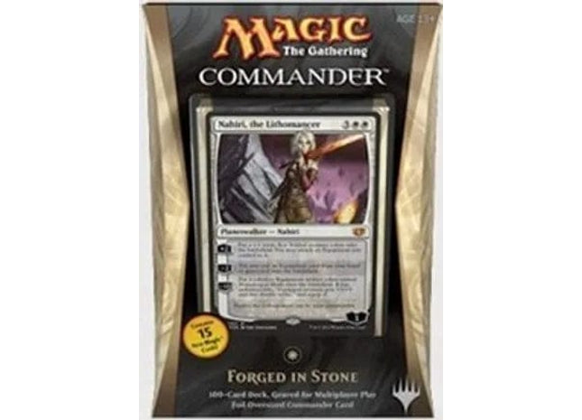 Gamers Guild AZ Magic: The Gathering Magic: the Gathering: Commander 2014 - Forged in Stone Deck Old Magic