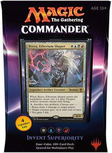 Gamers Guild AZ Magic: The Gathering Magic: the Gathering: Commander 2016 - Invent Superiority Deck Old Magic