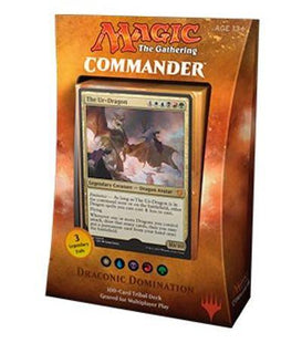 Gamers Guild AZ Magic: The Gathering Magic: the Gathering: Commander 2017 - Draconic Domination Deck Old Magic