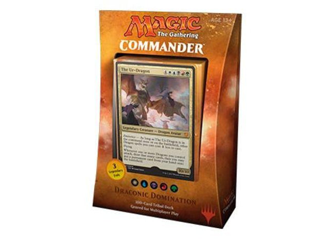 Gamers Guild AZ Magic: The Gathering Magic: the Gathering: Commander 2017 - Draconic Domination Deck Old Magic