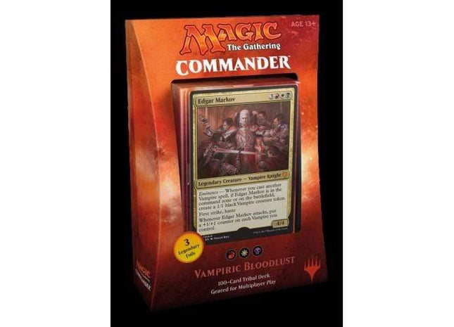 Gamers Guild AZ Magic: The Gathering Magic: the Gathering: Commander 2017 - Vampiric Bloodlust Deck Old Magic