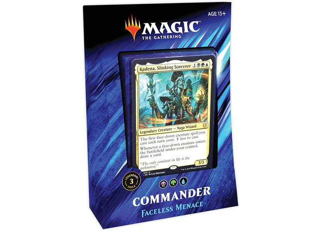 Gamers Guild AZ Magic: The Gathering Magic: the Gathering: Commander 2019 - Faceless Menace Deck Old Magic