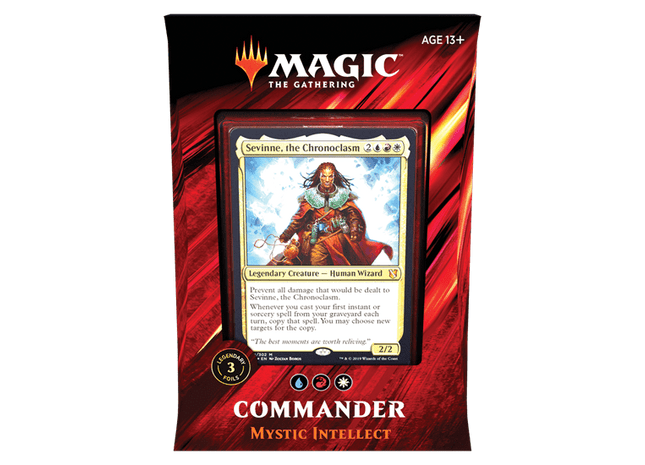 Gamers Guild AZ Magic: The Gathering Magic: the Gathering: Commander 2019 - Mystic Intellect Deck Old Magic