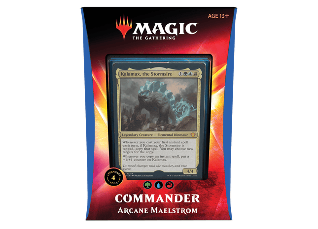 Gamers Guild AZ Magic: The Gathering Magic: the Gathering: Commander 2020 - Arcane Maelstrom Deck Old Magic