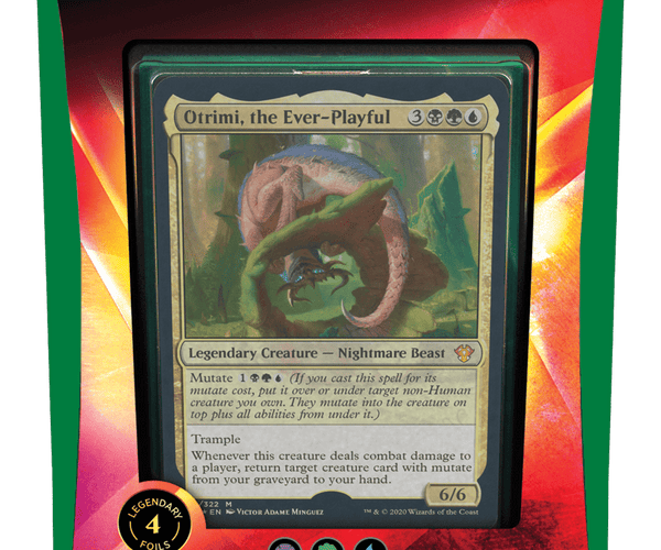 mtg enhanced evolution commander deck Magic: the Gathering: Commander 2020