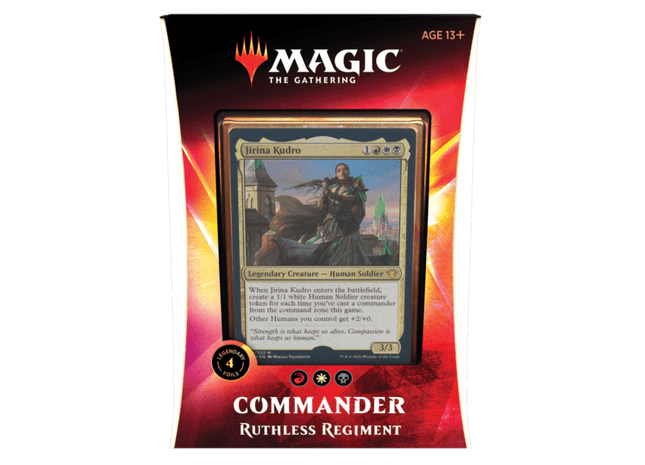 Gamers Guild AZ Magic: The Gathering Magic: the Gathering: Commander 2020 - Ruthless Regiment Deck Old Magic