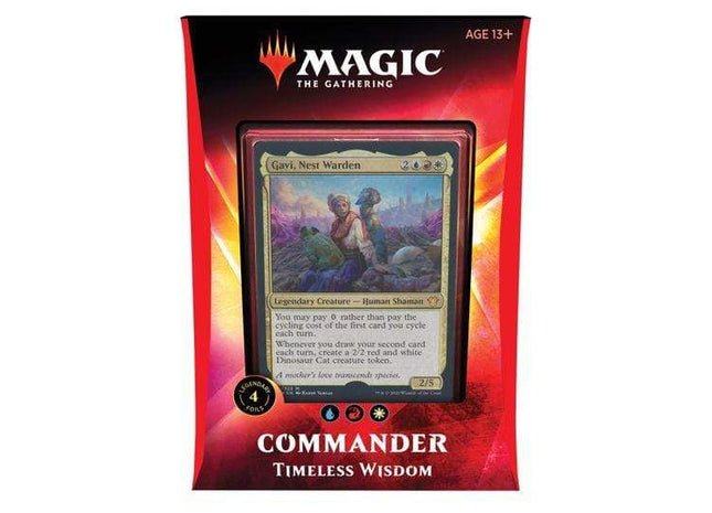 Gamers Guild AZ Magic: The Gathering Magic: the Gathering: Commander 2020 - Timeless Wisdom Deck Old Magic