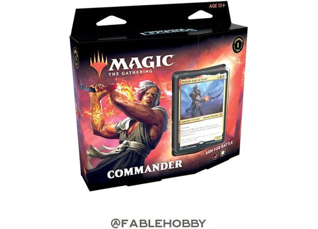 Gamers Guild AZ Magic: The Gathering Magic: the Gathering: Commander Legends - Arm for Battle Commander Deck Old Magic