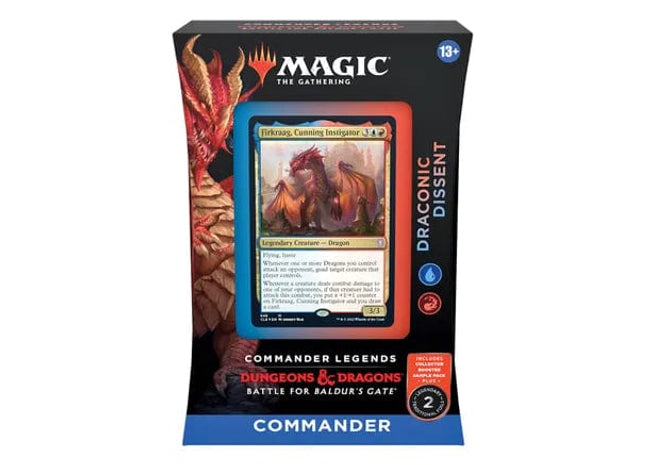 Gamers Guild AZ Magic: The Gathering Magic: the Gathering: Commander Legends: Battle for Baldur's Gate - Draconic Dissent Commander Deck Magic: The Gathering