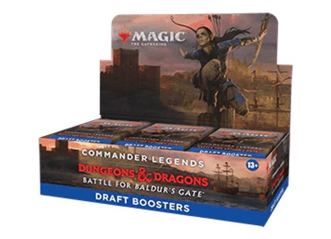 Gamers Guild AZ Magic: The Gathering Magic: the Gathering: Commander Legends: Battle for Baldur's Gate - Draft Booster Box Magic: The Gathering