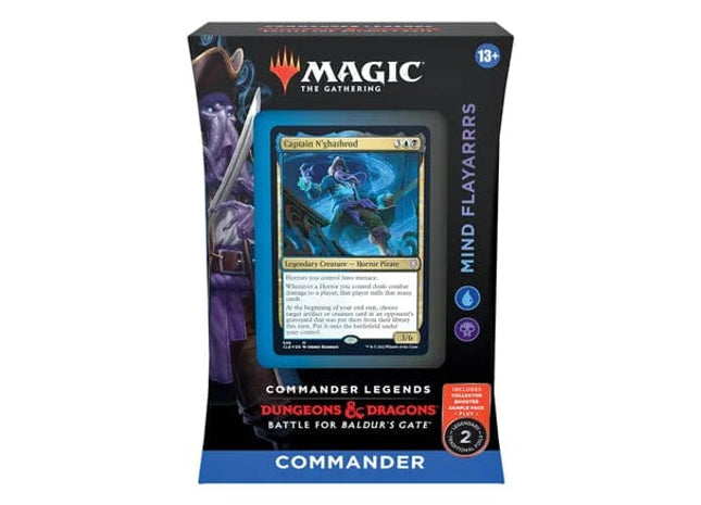 Gamers Guild AZ Magic: The Gathering Magic: the Gathering: Commander Legends: Battle for Baldur's Gate - Mind Flayarrrs Commander Deck Magic: The Gathering