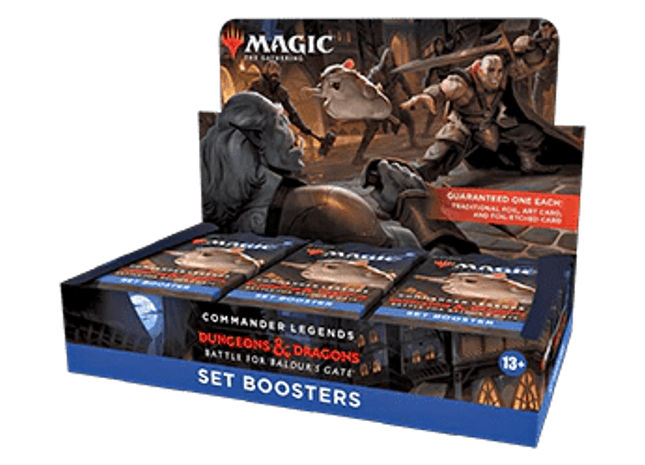 Gamers Guild AZ Magic: The Gathering Magic: the Gathering: Commander Legends: Battle for Baldur's Gate - Set Booster Box Magic: The Gathering