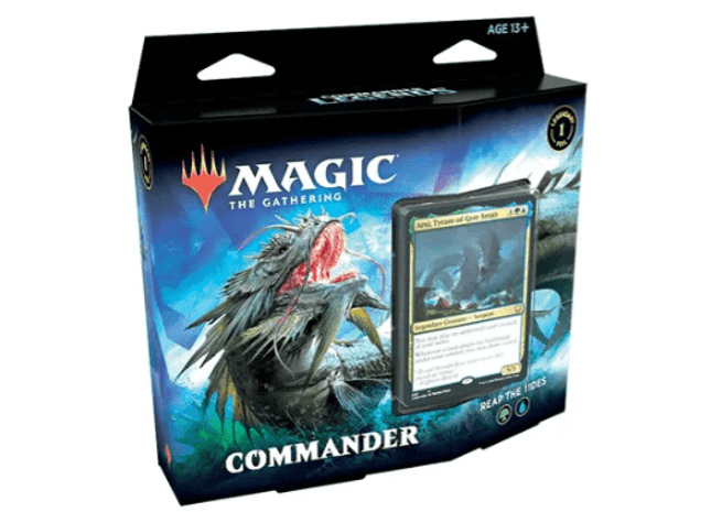 Gamers Guild AZ Magic: The Gathering Magic: the Gathering: Commander Legends - Reap the Tides Commander Deck Old Magic