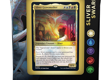 Magic: The Gathering - Commander Masters - Commander Deck Sliver Swarm Gamers Guild AZ Magic: The Gathering - Commander Masters - Commander Deck Sliver Swarm Gamers Guild AZ