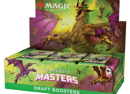 Gamers Guild AZ Magic: The Gathering Magic: The Gathering - Commander Masters Draft Booster Box (Pre-Order) Magic: The Gathering