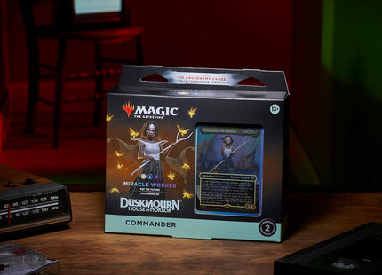 Gamers Guild AZ Magic: The Gathering Magic the Gathering: Duskmourn: House of Horror Commander - Miracle Worker Discontinue