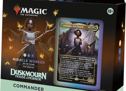 Gamers Guild AZ Magic: The Gathering Magic the Gathering: Duskmourn: House of Horror Commander - Miracle Worker Discontinue