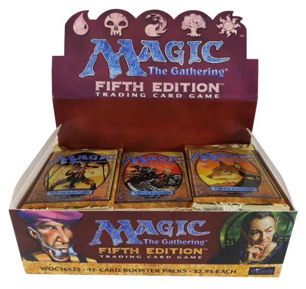 mtg 5th edition booster box Magic: The Gathering