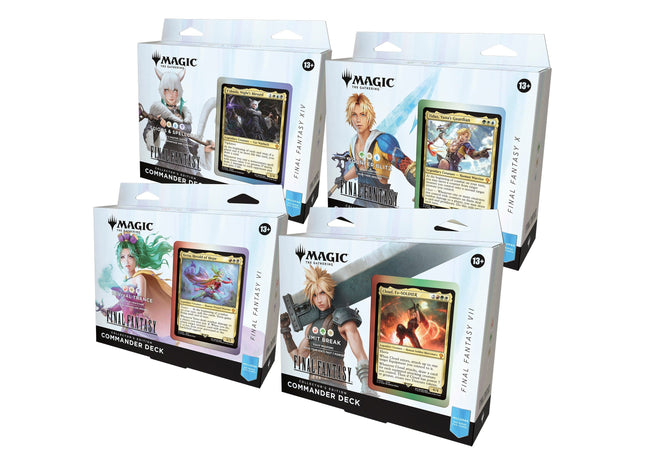 Gamers Guild AZ Magic: The Gathering Magic the Gathering: Final Fantasy Collector Commander Deck Set (Pre-Order) Southern Hobby