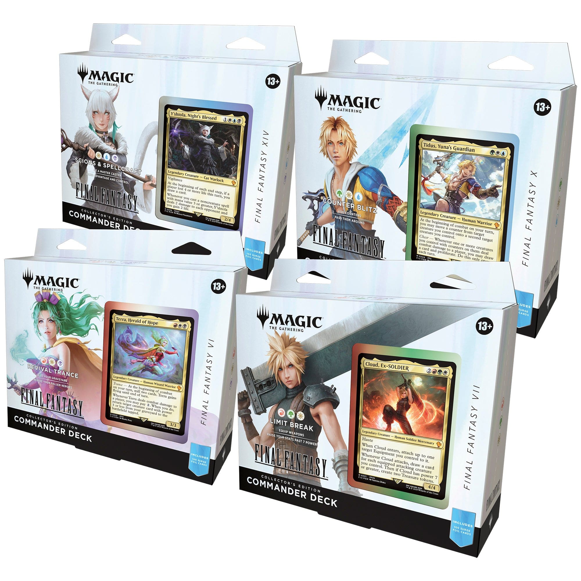 Magic the Gathering: Final Fantasy Collector Commander Deck Set