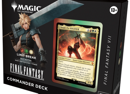Gamers Guild AZ Magic: The Gathering Magic the Gathering: Final Fantasy Commander Deck - Limit Break (Pre-Order) Southern Hobby