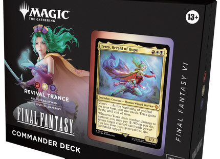 Gamers Guild AZ Magic: The Gathering Magic the Gathering: Final Fantasy Commander Deck - Revival Trance (Pre-Order) Southern Hobby
