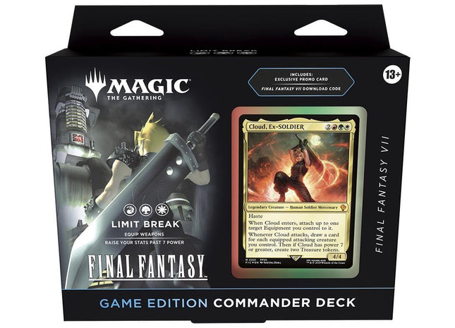 Gamers Guild AZ Magic: The Gathering Magic: The Gathering - Final Fantasy Holiday FFVII Video Game Commander Deck Magic: The Gathering